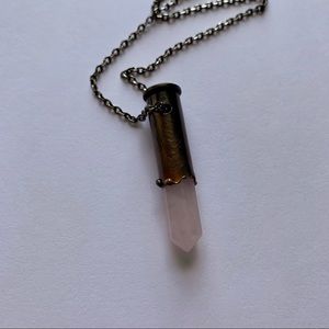 Crystal Bullet Necklace